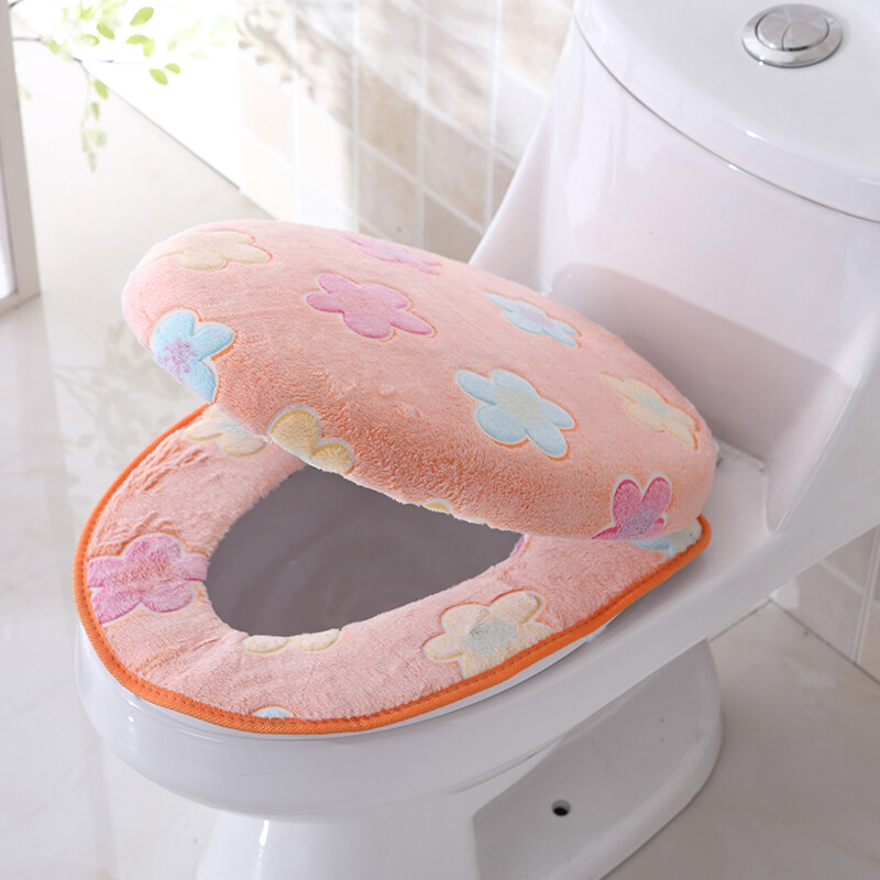 Dviejų dalių tualeto kilimėlis, sustorintas tualeto sėdynė su dangčiu, tualeto dangtis, tualeto dangtis, tualeto uždanga
