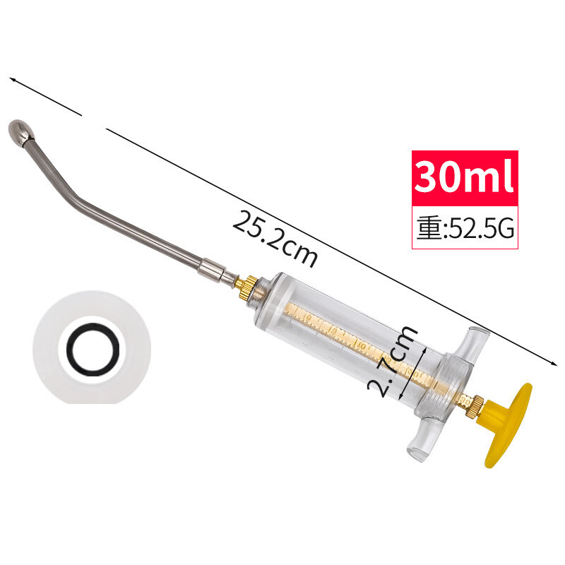 Veterinarinis purškimo antgalis kiaulėms, galvijams, avims, šėrimo pistoletas, plastikinis plieninis švirkštas, vaistų injekcijos įtaisas, nerūdijančio plieno veterinarinis antgalis