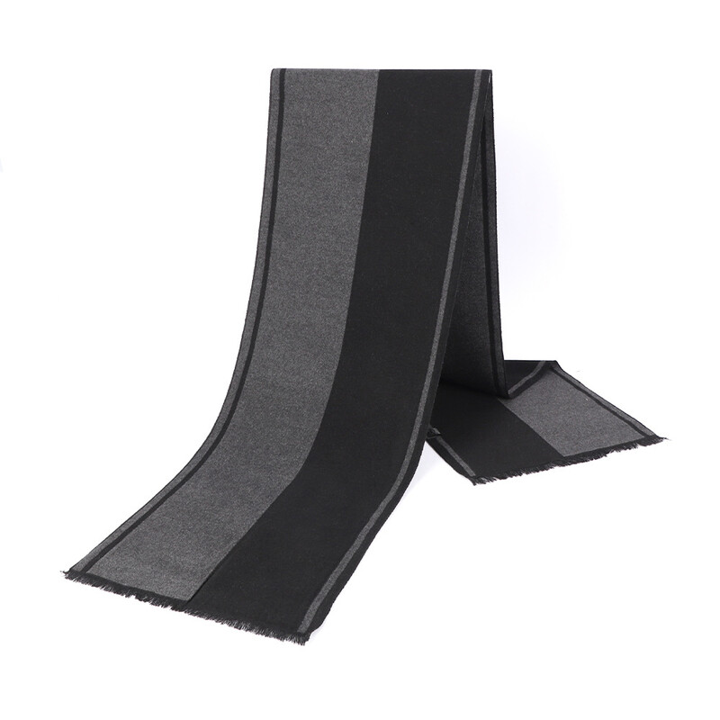 Ανδρικό κασκόλ για το φθινόπωρο και το χειμώνα, νέο κασκόλ απομίμησης κασμίρ, καθολικό μοντέρνο κασκόλ διπλής όψης, απευθείας χονδρική πώληση από το εργοστάσιο