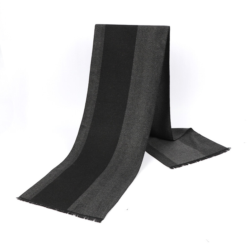 Ανδρικό κασκόλ για το φθινόπωρο και το χειμώνα, νέο κασκόλ απομίμησης κασμίρ, καθολικό μοντέρνο κασκόλ διπλής όψης, απευθείας χονδρική πώληση από το εργοστάσιο