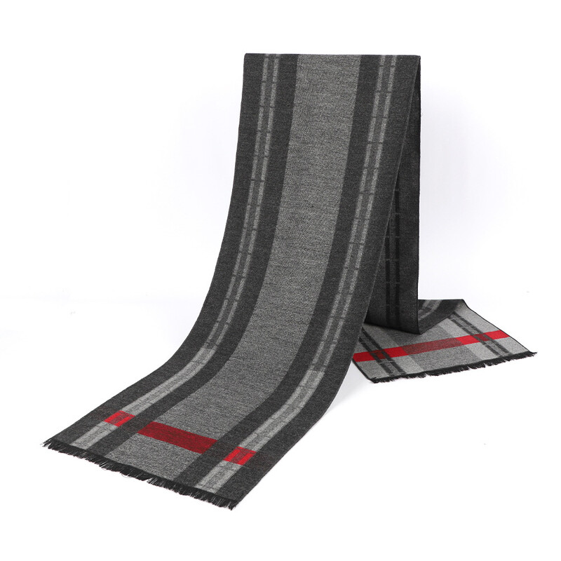 Ανδρικό κασκόλ για το φθινόπωρο και το χειμώνα, νέο κασκόλ απομίμησης κασμίρ, καθολικό μοντέρνο κασκόλ διπλής όψης, απευθείας χονδρική πώληση από το εργοστάσιο