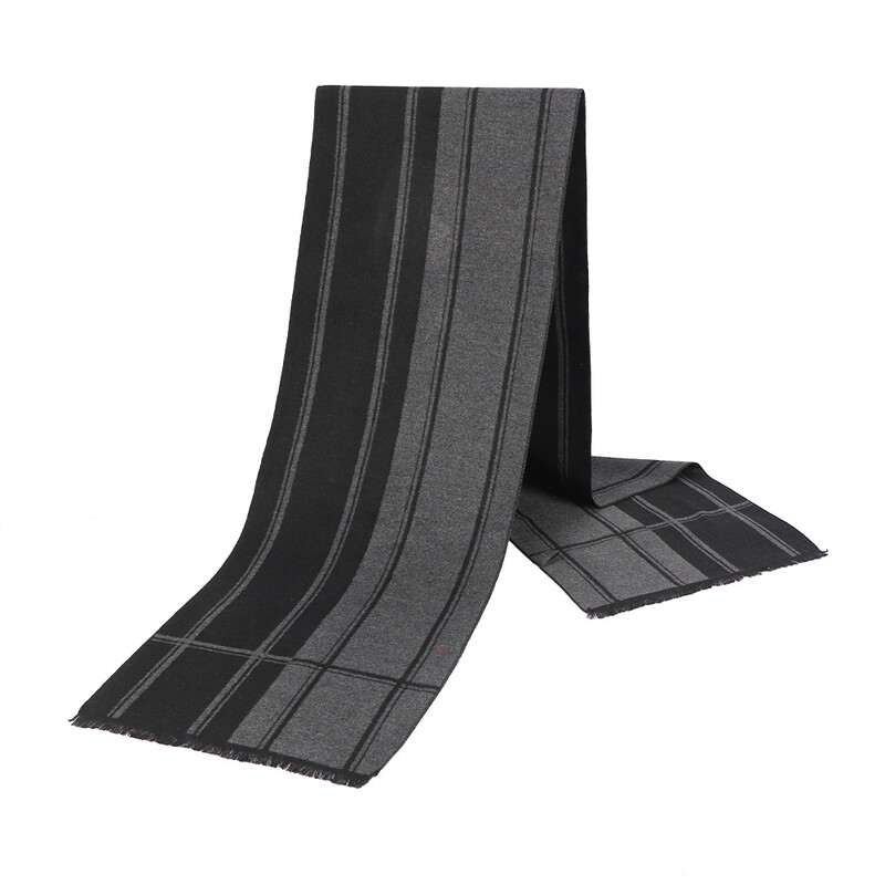 Ανδρικό κασκόλ για το φθινόπωρο και το χειμώνα, νέο κασκόλ απομίμησης κασμίρ, καθολικό μοντέρνο κασκόλ διπλής όψης, απευθείας χονδρική πώληση από το εργοστάσιο