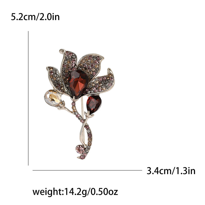 Ευρωπαϊκό και αμερικανικό κράμα υψηλής ποιότητας, κρύσταλλο, καρφίτσα με λουλούδι calla, μοντέρνα ρετρό γυναικεία καρφίτσα, κοσμήματα, καρφίτσα
