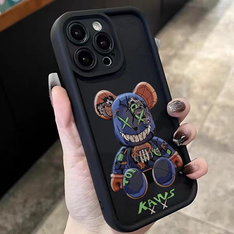 Mados prekės ženklo „Violent Bear“ mobiliojo telefono dėklas „Apple 15Plus iPhone 16promax“, apsaugantis nuo kritimo, 2013-11-12, viskas įskaičiuota, 14 vnt.