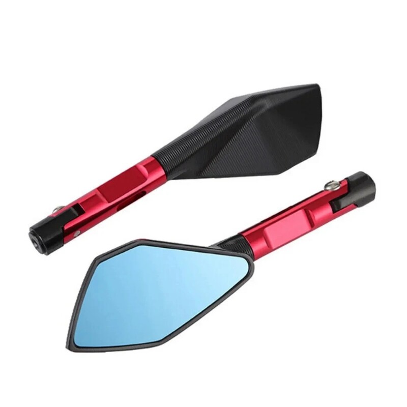 Motociklų priedai, modifikuotas CNC galinio vaizdo veidrodėlis, elektrinė transporto priemonė, vairo stiprintuvas, sportinio automobilio atšvaitas, rombo formos galinio vaizdo veidrodėlis