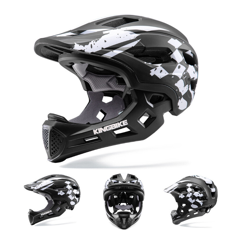 KINGBIKE vaikiškas šalmas dviračiui, riedučiams, pusiausvyrai, automobiliui, riedlentei, apsaugos įrangai, sportui, lauko sąlygoms, kvėpuojantis vaikiškas šalmas