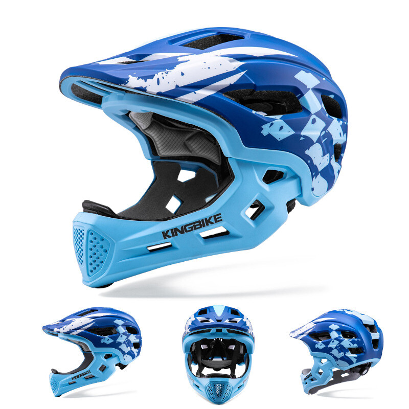 KINGBIKE vaikiškas šalmas dviračiui, riedučiams, pusiausvyrai, automobiliui, riedlentei, apsaugos įrangai, sportui, lauko sąlygoms, kvėpuojantis vaikiškas šalmas