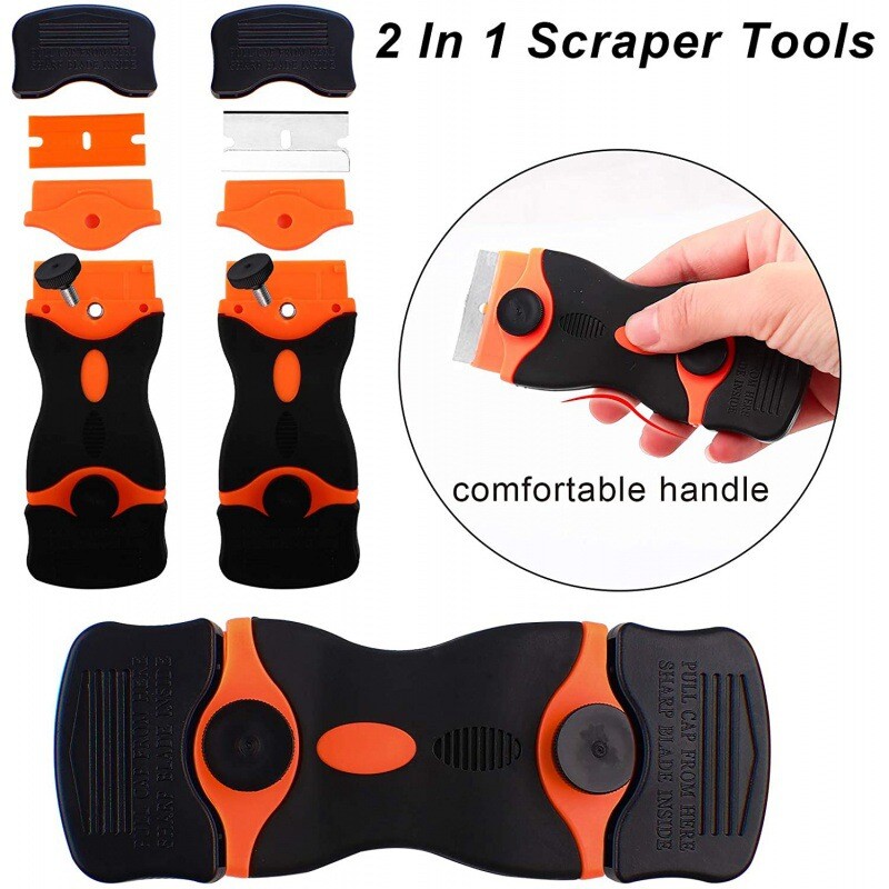 Комплект от 39 части за автомобилно фолио, двустранен скрепер, пластмасов скрепер, алуминиева сплав, комбинация от ножове за дърворезба, гореща продажба през граница