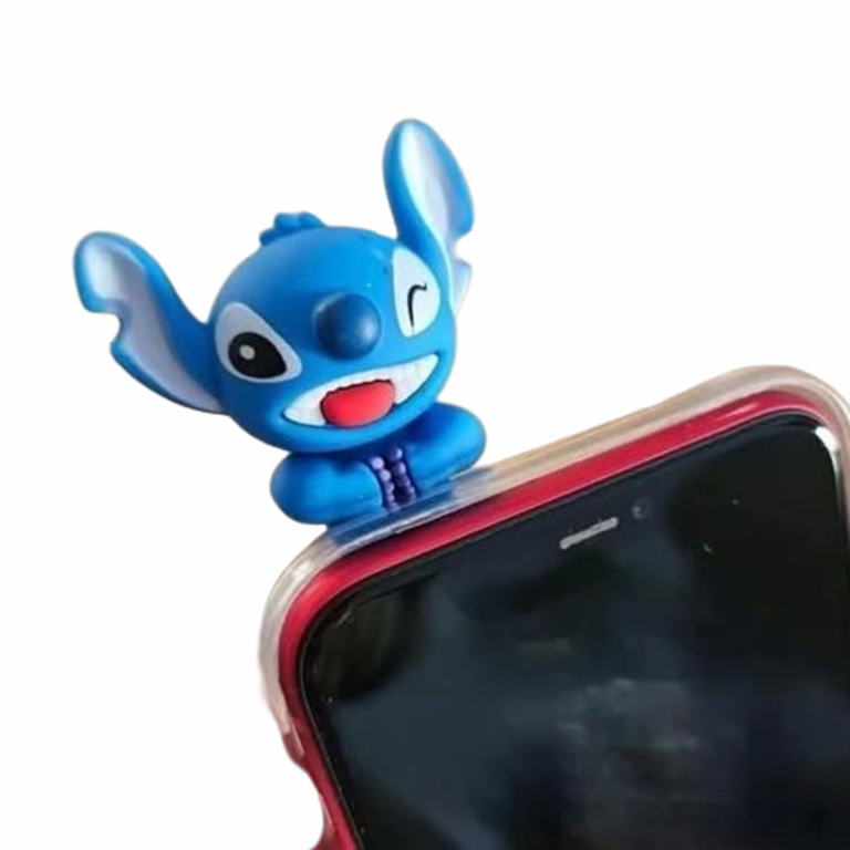 Фигурка Мистери, Тип Стич, За телефон/компютър, Пластмасова, 7 см