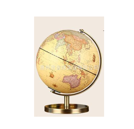 Αντίκα υδρόγειος σφαίρα, δημιουργικά στολίδια για μαθητές, μαθητές γυμνασίου, έπιπλα σπιτιού υψηλής ποιότητας, αντίκα μικρή υδρόγειος σφαίρα 25 εκ.