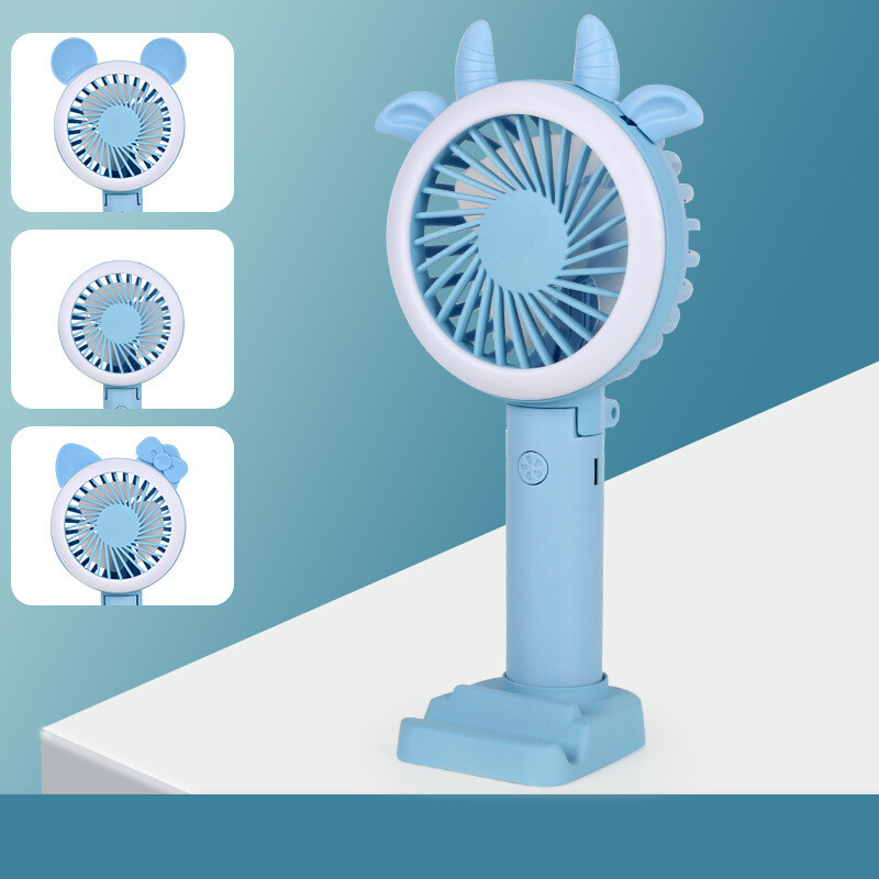 USB вентилатор с три скорости, сгъваем, ръчен, малък вентилатор, ръчен студентски преносим, ​​лек, мини вентилатор