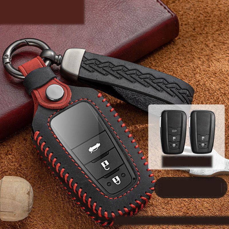 Tinka „Toyota Camry“, „Corolla CHR“, „Ralink“, „Prado“, „Rongfang Asia Dragon Highlander“ sagties raktų dangteliams