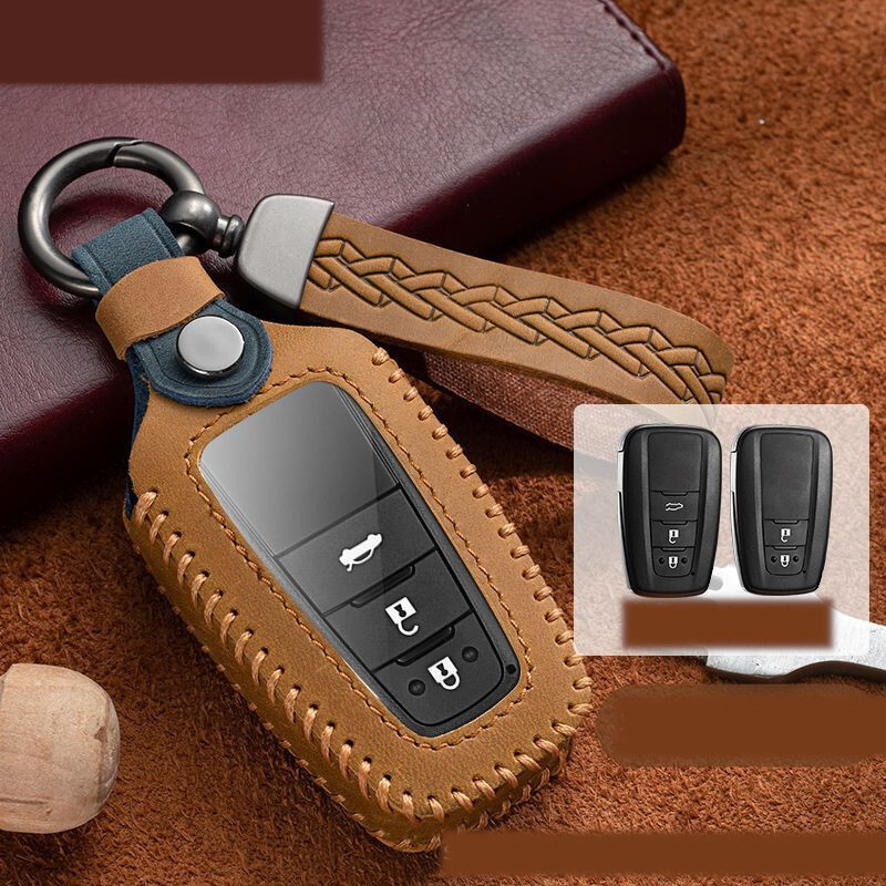 Tinka „Toyota Camry“, „Corolla CHR“, „Ralink“, „Prado“, „Rongfang Asia Dragon Highlander“ sagties raktų dangteliams