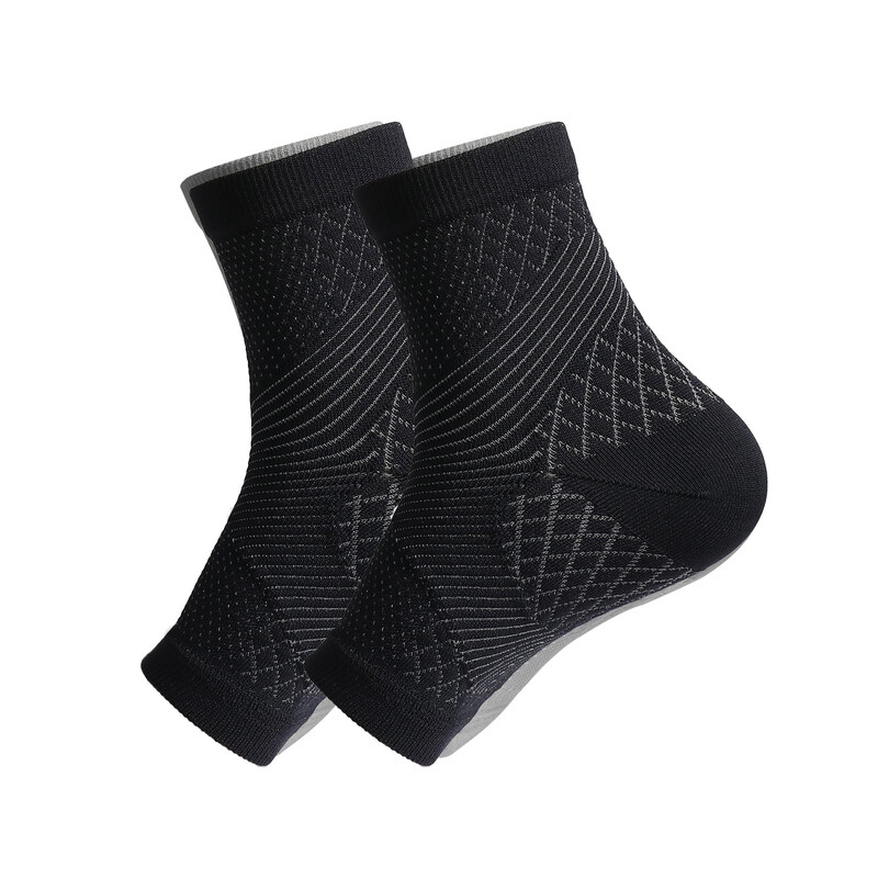 Uued hingavad võrkmaterjalist kompressioonsukad X-kujulise pahkluukaitsega, väändumisvastased ja sportlikuks jalgrattasõiduks mõeldud pahkluutoega.