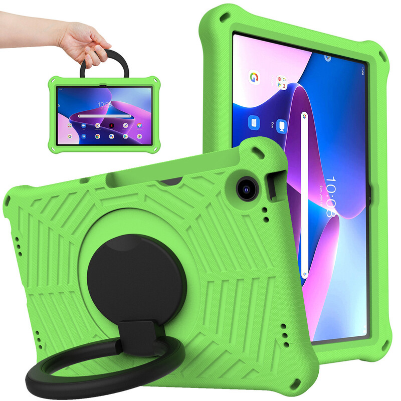 Tinka „Lenovo M10 PLUS“ 3-ios kartos vaikiškų planšetinių kompiuterių serijai, 10,6 colio (32 cm), apsauginis dėklas nuo kritimo