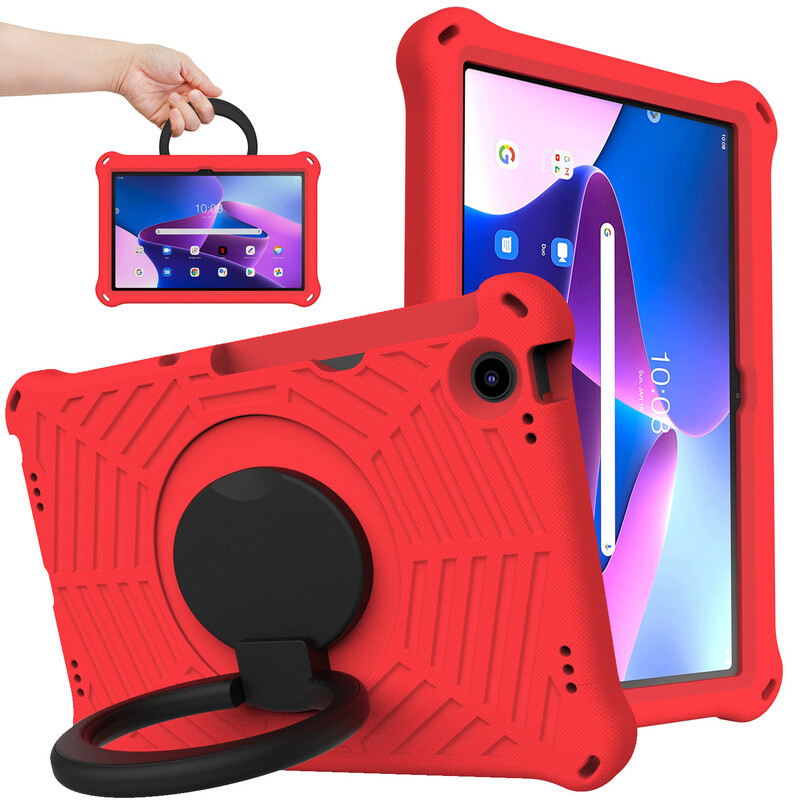 Tinka „Lenovo M10 PLUS“ 3-ios kartos vaikiškų planšetinių kompiuterių serijai, 10,6 colio (32 cm), apsauginis dėklas nuo kritimo