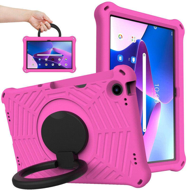 Tinka „Lenovo M10 PLUS“ 3-ios kartos vaikiškų planšetinių kompiuterių serijai, 10,6 colio (32 cm), apsauginis dėklas nuo kritimo