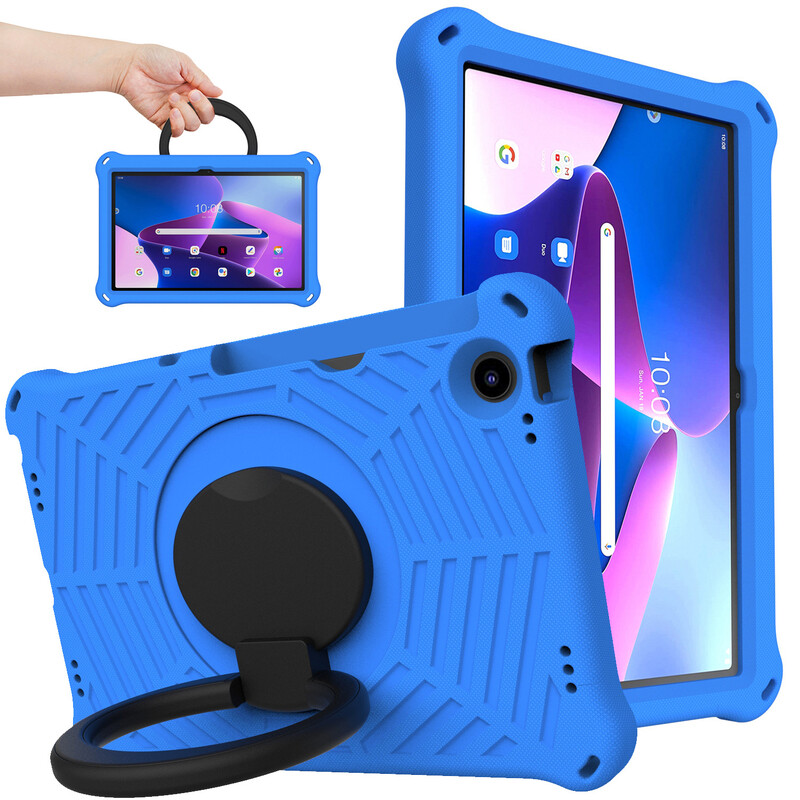 Tinka „Lenovo M10 PLUS“ 3-ios kartos vaikiškų planšetinių kompiuterių serijai, 10,6 colio (32 cm), apsauginis dėklas nuo kritimo