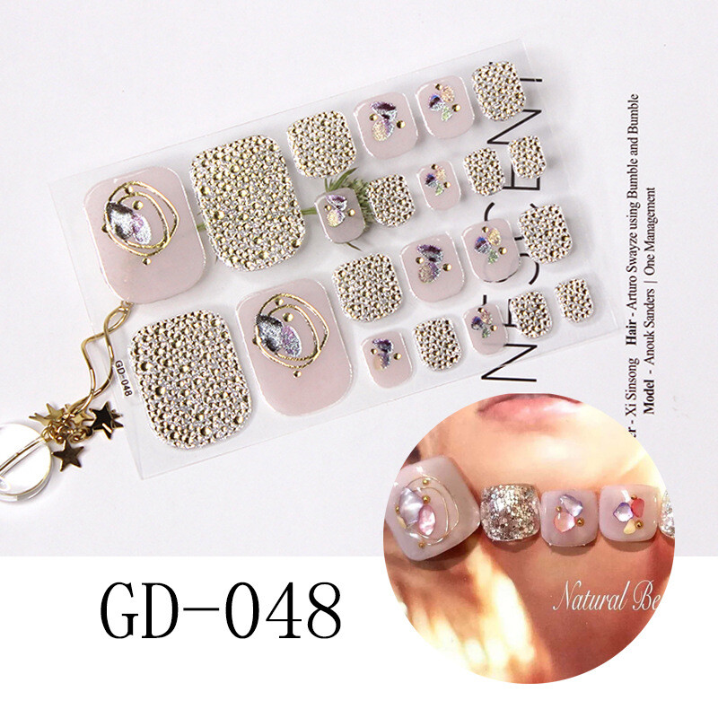 Nagų lipdukai nugarai, didmeniniai nagų lipdukai, 22 pėdų lipdukai, nauji nagų klijai, nemokami tarpvalstybiniai lipdukai, visos pėdos lipdukai su kepimo lempute