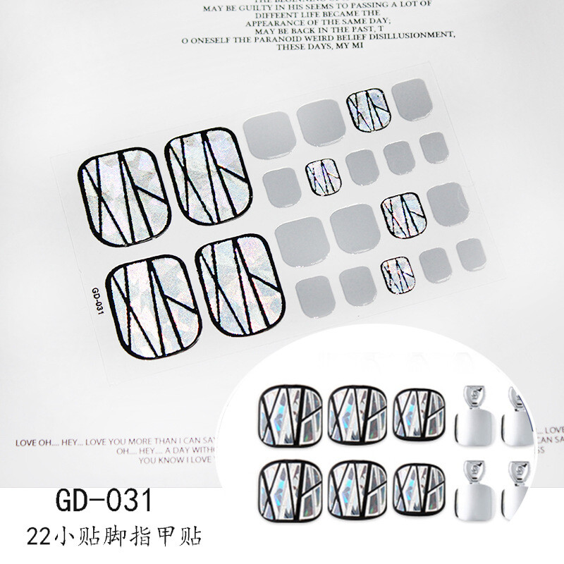 Nagų lipdukai nugarai, didmeniniai nagų lipdukai, 22 pėdų lipdukai, nauji nagų klijai, nemokami tarpvalstybiniai lipdukai, visos pėdos lipdukai su kepimo lempute