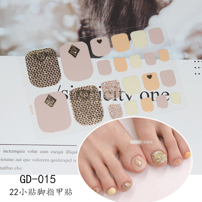 Nagų lipdukai nugarai, didmeniniai nagų lipdukai, 22 pėdų lipdukai, nauji nagų klijai, nemokami tarpvalstybiniai lipdukai, visos pėdos lipdukai su kepimo lempute