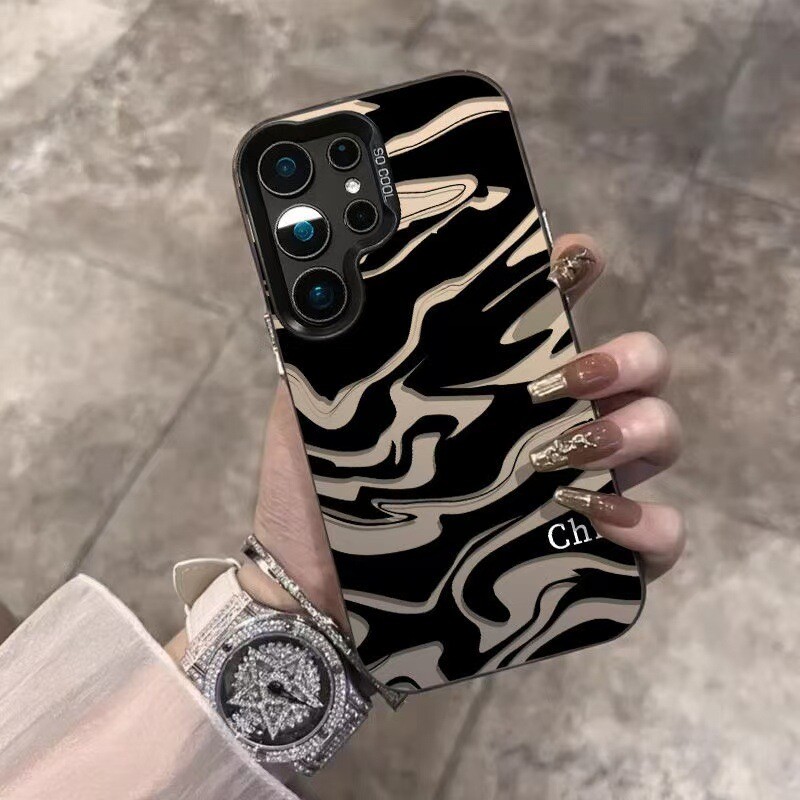 Черен калъф за мобилен телефон Samsung Galaxy S25, Samsung S24 ULTRA, външна търговия A 35 Разширени