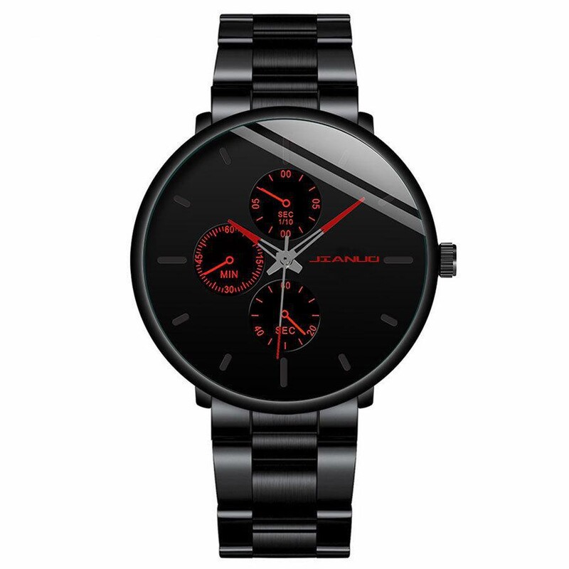 2025. gada jaunā vēlme, karstā pārdošana, modes tendence, personība, atpūtas sports, bizness, trīspunktu sešu kontaktu kvarca vīriešu pulkstenis, vairumtirdzniecība