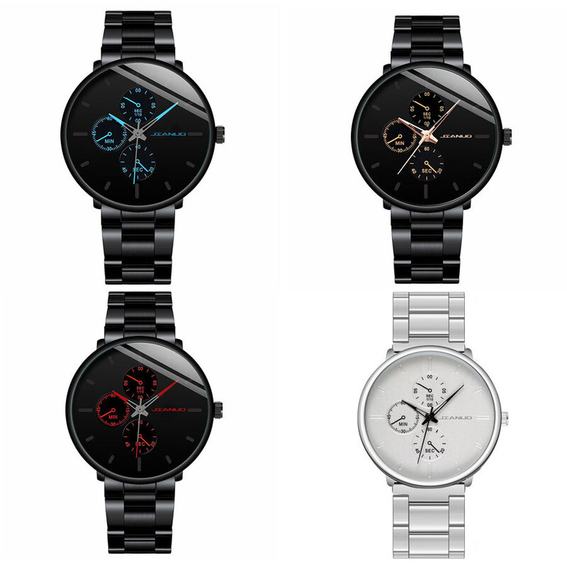 2025. gada jaunā vēlme, karstā pārdošana, modes tendence, personība, atpūtas sports, bizness, trīspunktu sešu kontaktu kvarca vīriešu pulkstenis, vairumtirdzniecība