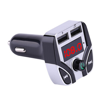 C4 Αυτοκίνητο Bluetooth MP3 Hands-free Τηλέφωνο Πομπός FM 3.4A Διπλός Φορτιστής Αυτοκινήτου USB Μεγάλο Φορτηγό Αυτοκίνητο Επιβάτης