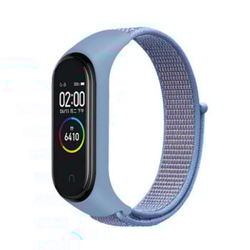 Κατάλληλο για βραχιόλι Xiaomi Mi Band 8/7/6 3/4/5 με νάιλον velcro και έκδοση NFC.
