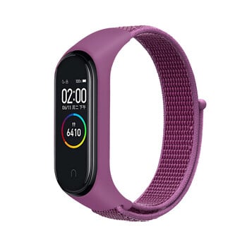Κατάλληλο για βραχιόλι Xiaomi Mi Band 8/7/6 3/4/5 με νάιλον velcro και έκδοση NFC.
