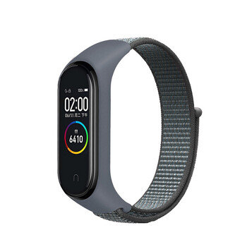 Κατάλληλο για βραχιόλι Xiaomi Mi Band 8/7/6 3/4/5 με νάιλον velcro και έκδοση NFC.