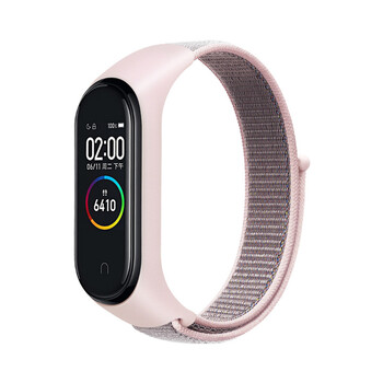 Κατάλληλο για βραχιόλι Xiaomi Mi Band 8/7/6 3/4/5 με νάιλον velcro και έκδοση NFC.