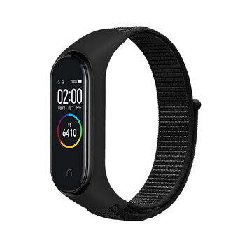 Κατάλληλο για βραχιόλι Xiaomi Mi Band 8/7/6 3/4/5 με νάιλον velcro και έκδοση NFC.