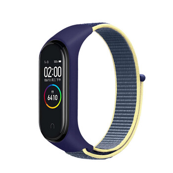 Κατάλληλο για βραχιόλι Xiaomi Mi Band 8/7/6 3/4/5 με νάιλον velcro και έκδοση NFC.