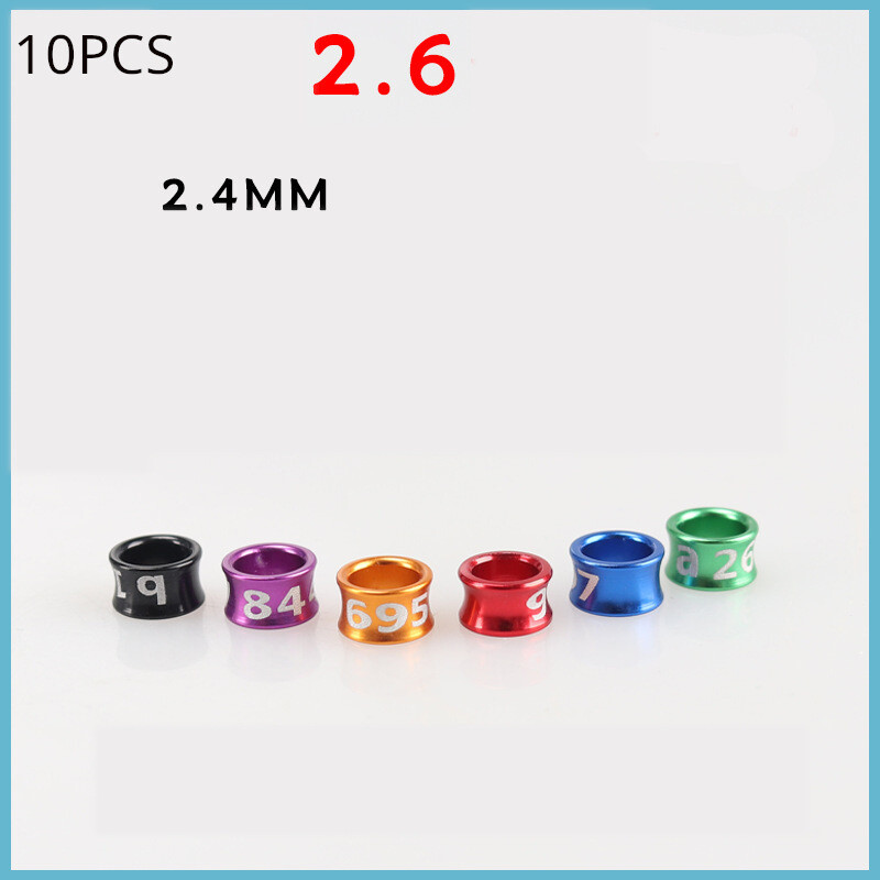 Prsten za papigu, 10 KOMADA prstena za identifikaciju ptica s otvorenom i zatvorenom kopčom, ultra lagani crni božur feniks, izvezeno oko svrake, osam ptica, mala ptica