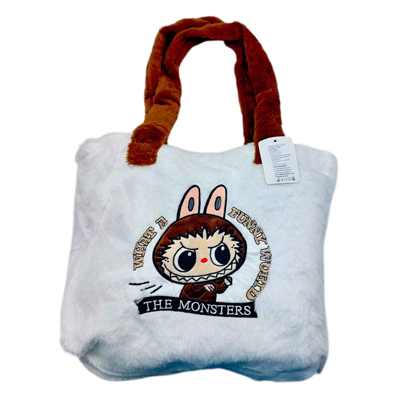 Играчка Labubu, Тип Чанта, Плюшено, 30х30х7 см