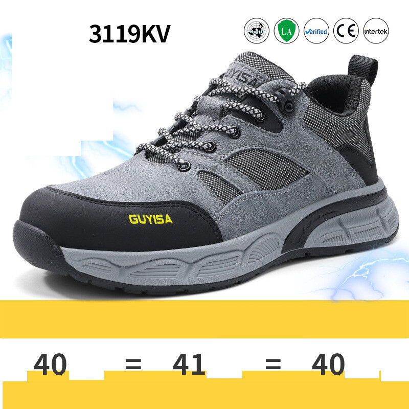 Didmeninė prekyba izoliuotais batais, atspariais smūgiams ir pradūrimams, apsauginiais darbo batais, neslystančiais, atspariais dilimui, patogiais, apsauginiais, 10KV darbo batais elektrikams.