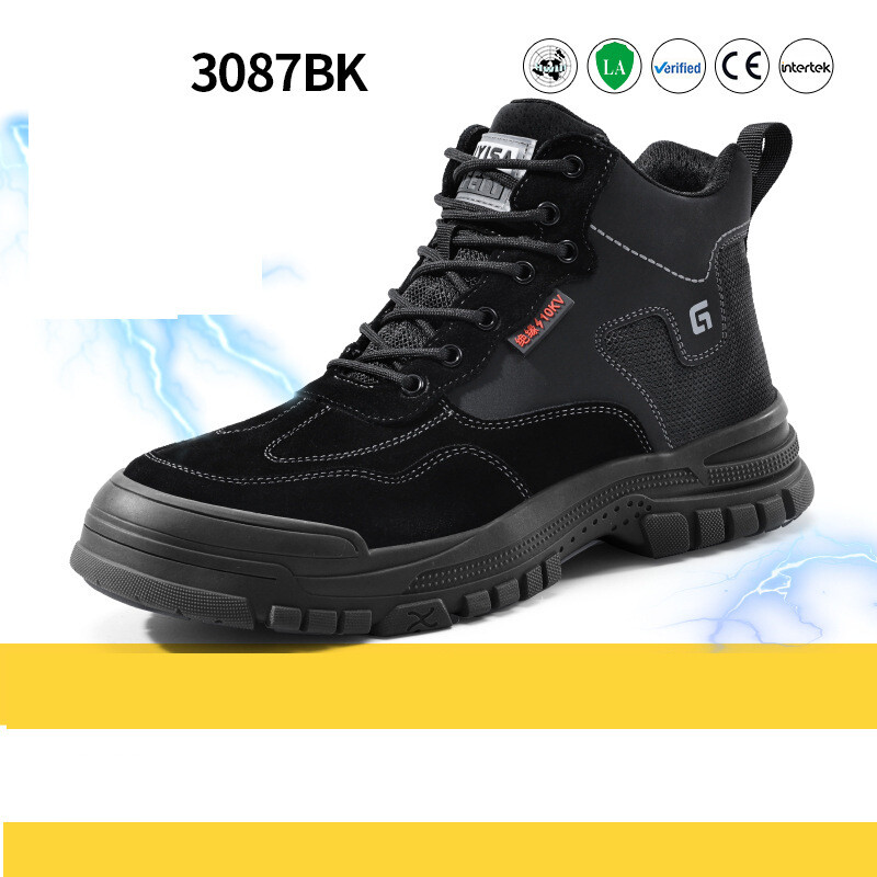 Didmeninė prekyba izoliuotais batais, atspariais smūgiams ir pradūrimams, apsauginiais darbo batais, neslystančiais, atspariais dilimui, patogiais, apsauginiais, 10KV darbo batais elektrikams.