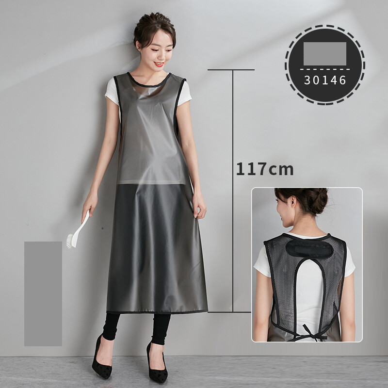 Vandeniui ir aliejui atspari prijuostė virtuvei, valgomajam, restoranui, padavėjo prijuostė vandens produktams, permatoma ir netepianti darbo apranga