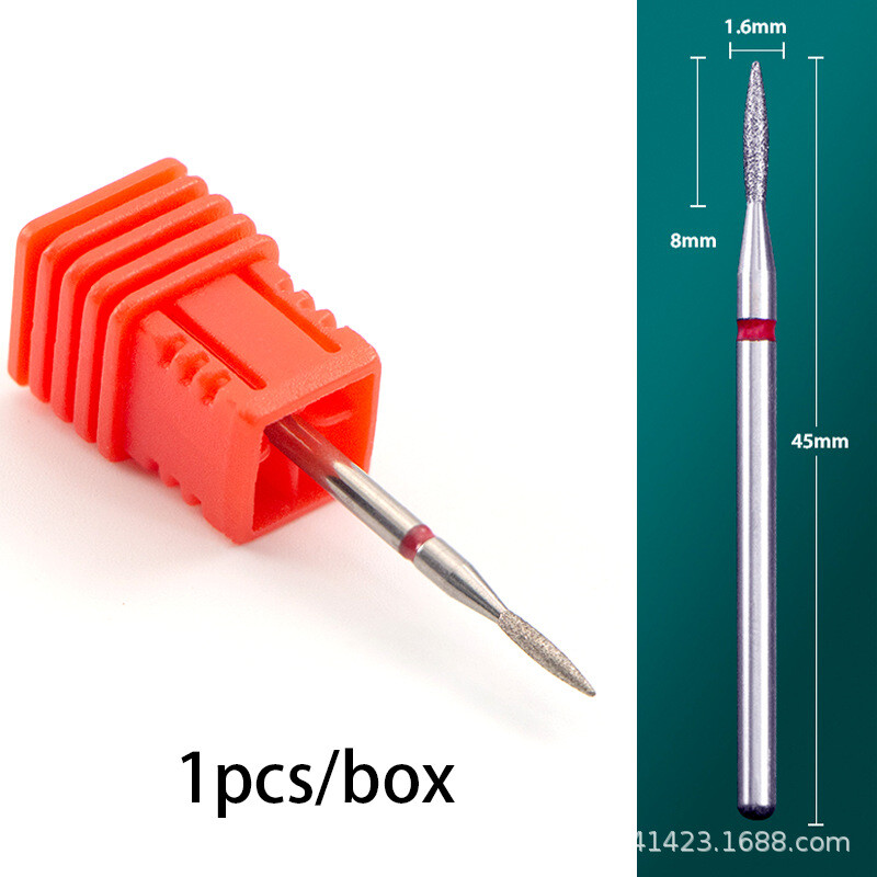 Deimantinis šlifavimo antgalis, rusiškas išankstinio apdorojimo įrankis, negyvos odos ir odelių šalinimo priemonė, nagų lakavimo antgalis didmeninė prekyba