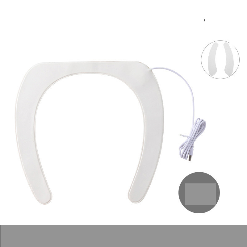 Talvine majapidamises kasutatav soojendusega tualett-istmepadi, kleepuv, veekindel ühekordne tualett-istmepadi, pehme tualett-istmepadi, tualett-istmekate