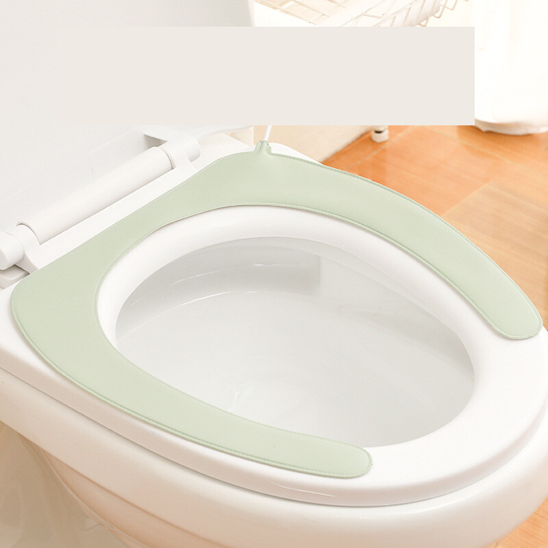 Talvine majapidamises kasutatav soojendusega tualett-istmepadi, kleepuv, veekindel ühekordne tualett-istmepadi, pehme tualett-istmepadi, tualett-istmekate