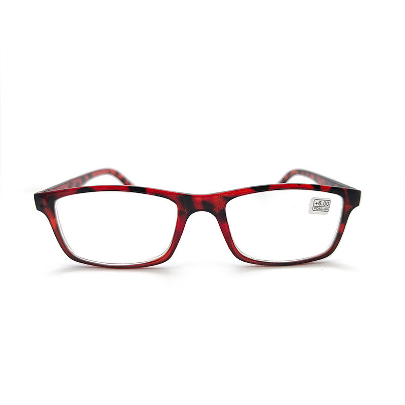Pilno rėmelio plastikiniai skaitymo akiniai, kurių aukštis 450, 500, 550, 600, 750, 800 laipsnių, dervos gabalas, didmeninė prekyba Paojianghu