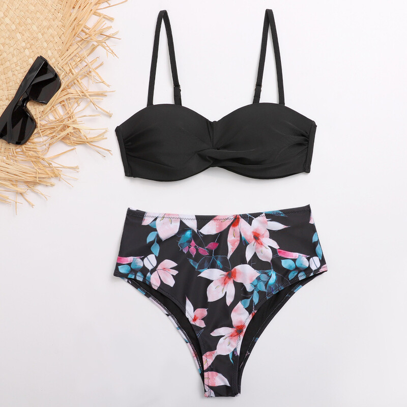 Új, szexi mintás bikini európai és amerikai fürdőruha-gyártóktól