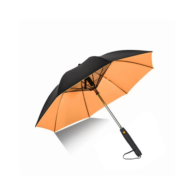 Karštai parduodamas ventiliatoriaus purškimo skėtis su vandens purškimu, elektrinis ventiliatoriaus skėtis 