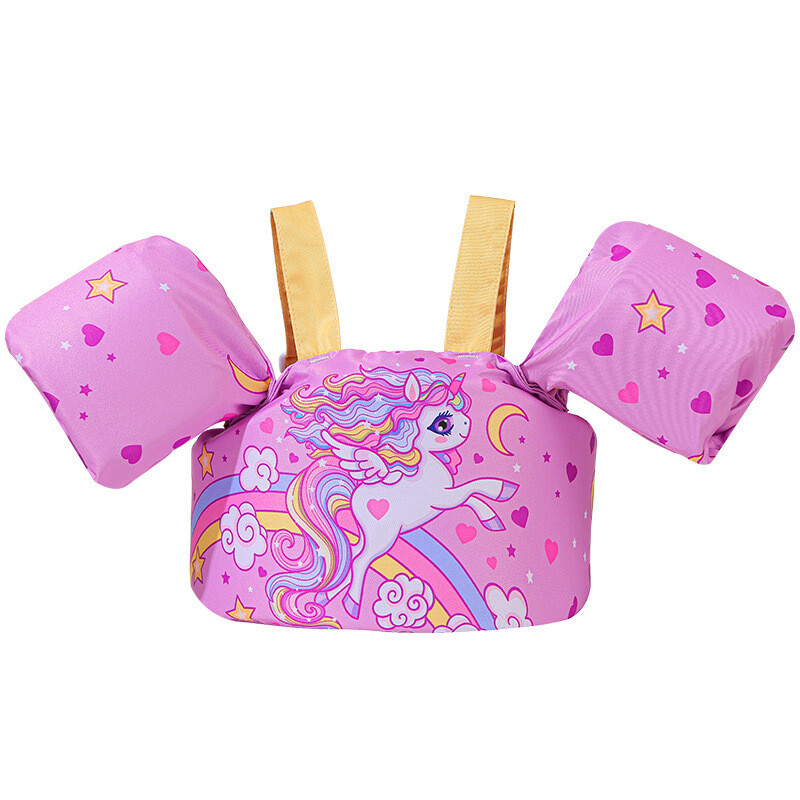 Jialan vaikiškas maudymosi kostiumėlis su animaciniu paveikslėliu ir prailginta rankovės žiedu, plūduriuojantis žiedas, gelbėjimosi liemenė, vandens rankovė, plūdrumas, plaukimas