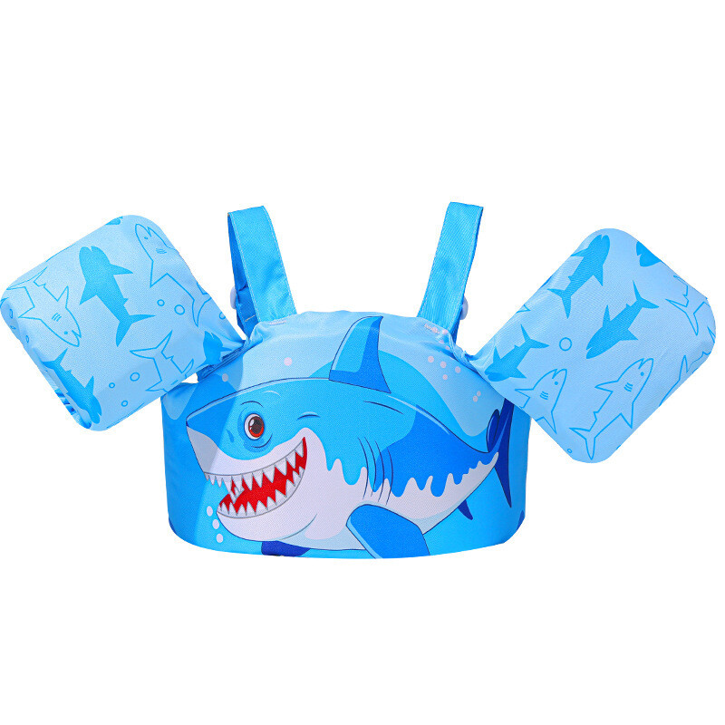 Jialan vaikiškas maudymosi kostiumėlis su animaciniu paveikslėliu ir prailginta rankovės žiedu, plūduriuojantis žiedas, gelbėjimosi liemenė, vandens rankovė, plūdrumas, plaukimas