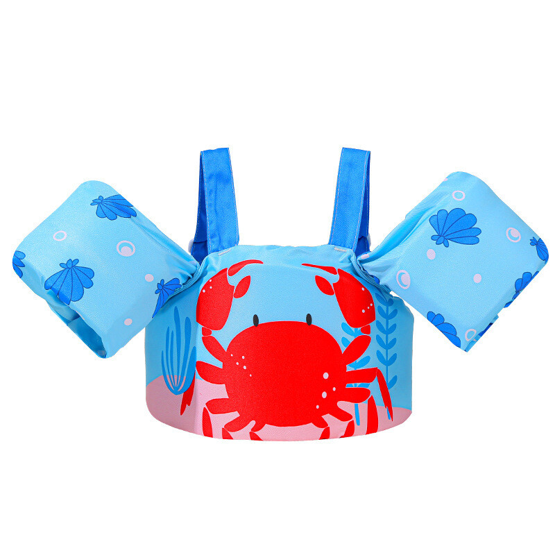 Jialan vaikiškas maudymosi kostiumėlis su animaciniu paveikslėliu ir prailginta rankovės žiedu, plūduriuojantis žiedas, gelbėjimosi liemenė, vandens rankovė, plūdrumas, plaukimas