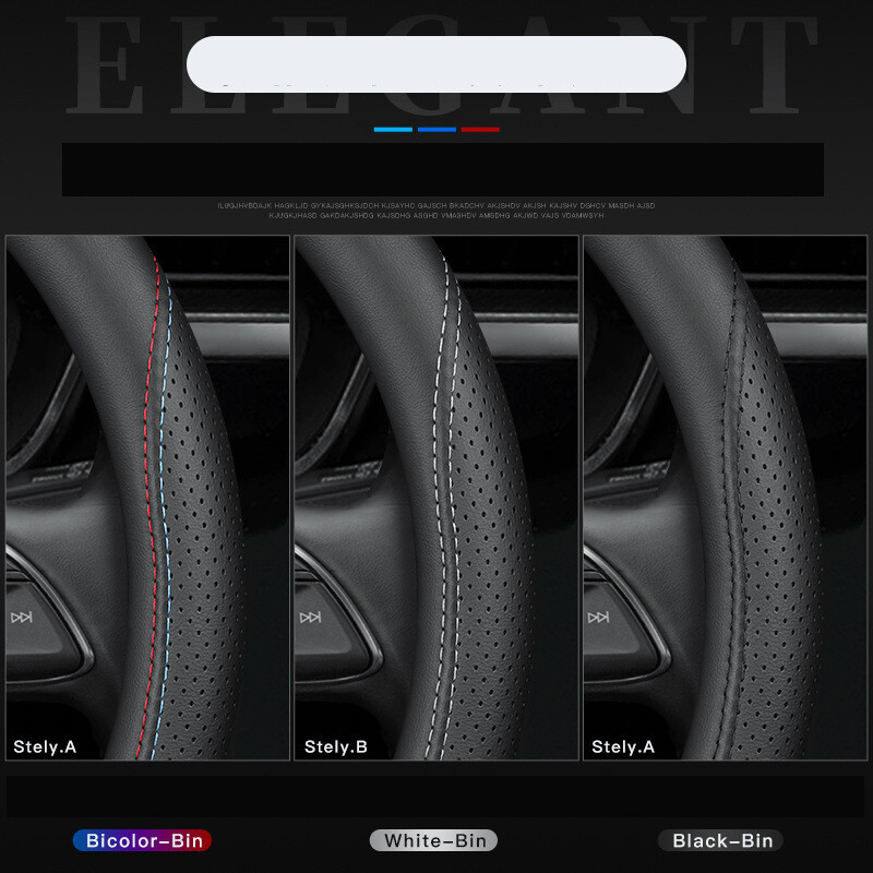 Tinka natūralios odos vairo dangteliams „Toyota“, „Camry“, „Corolla“, „Highlander“, „Reiz Levin Vios“ automobiliams, itin plonam rankenos dangteliui.